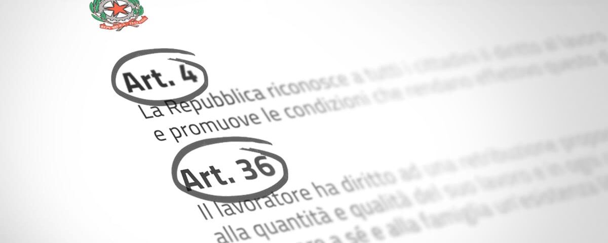 Carta Costituzionale vs realtà nelle stragi sul lavoro: una tragedia annunciata