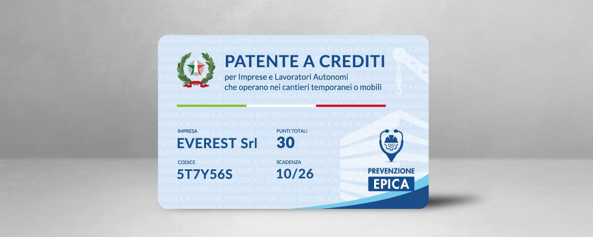 Patente a crediti nei cantieri, l’obbligatorietà scatta il 1°ottobre: funzionamento, soggetti tenuti ed esclusi dall’obbligo