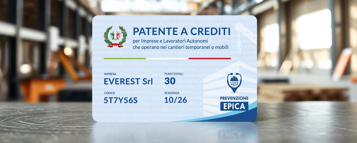 Patente a punti edile: autocertificazione via PEC e domanda sul portale online